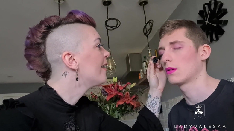 Lady Valeska: Vriendje aan vriendin deel 1 de make-over