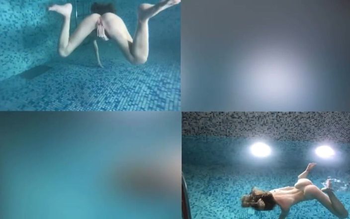 Skinny_lady69: Aliento de entrenamiento en la piscina