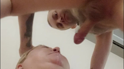 Zona901: Cum in mouth after blowjob close-up