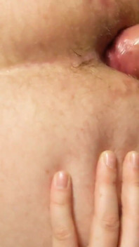 Sliding in His Tight Ass
