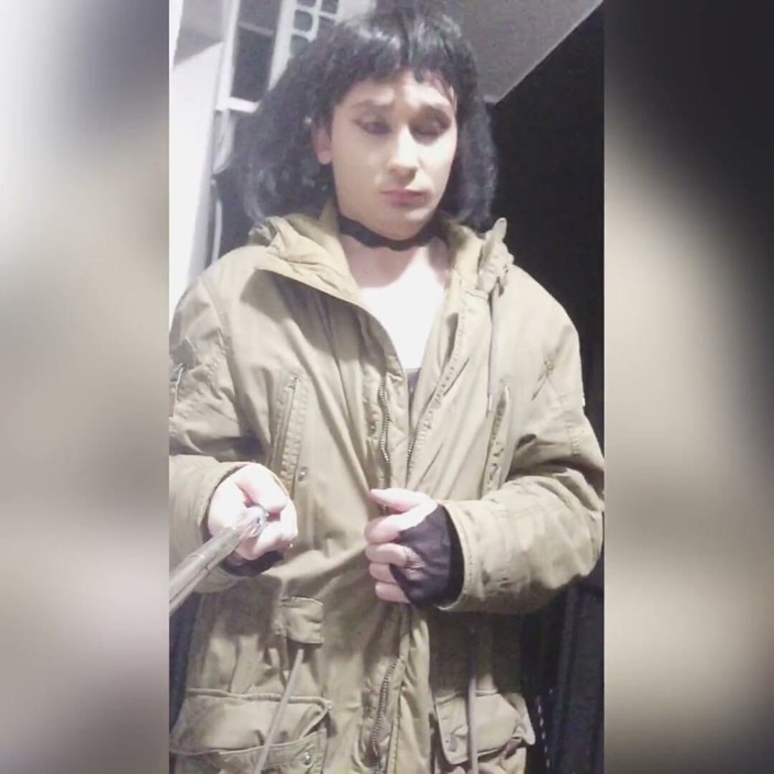 Sissyvalerie69: Первый раз засвет на моем балконе