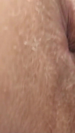 Blonde Tranny Masturbates with Toy Tight Asshole