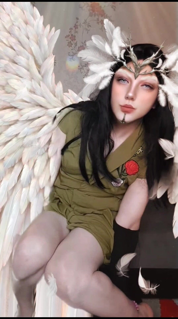 Kitty_Cross: Heavenly Hottie: Smooth, Sexy, and Angelic Femboy Vibes