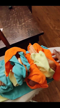 Washed and Now Drying All the Sex Toys I Used in the Video I Just Uploaded