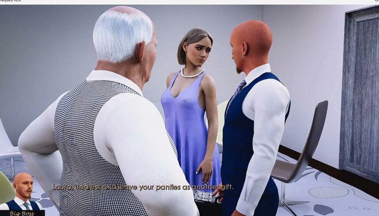 XXX Games Bunk: Özel istek - oyun - rol yapma - toplantıda külot yok ve sandalyede çıplak...