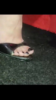 Worshiping Feet and Sucking a Crossdresser 2