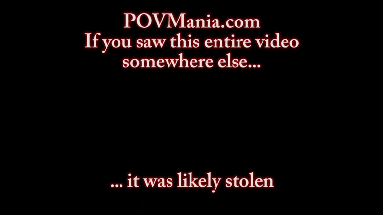POV Mania: Sudut pandangan pertama panas menghisap zakar dengan Casey Cumz!!