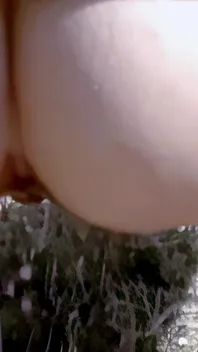 Anna: Anna Peeing in the Woods