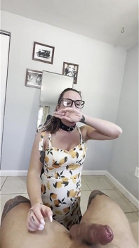 Sloppy Blowjob for My Son's Friend