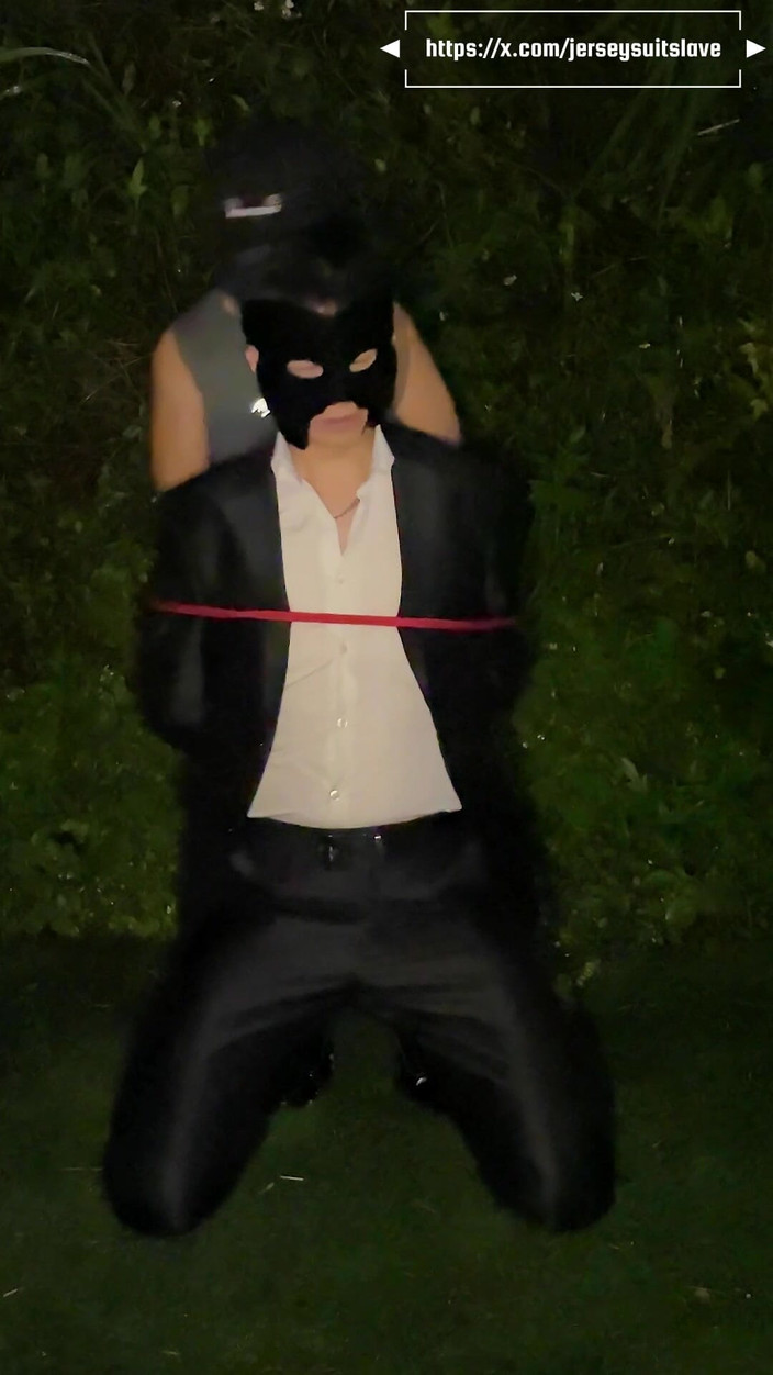 Human Urinal: Suit-clad Warrior in the Wild