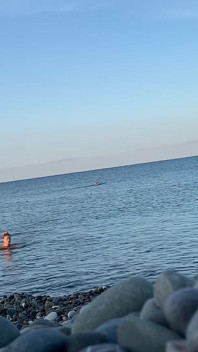 Monika Fox Swims Naked in Sea