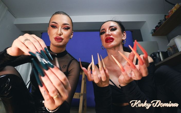 KinkyDomina: 手と爪をRebecca Madden Asmrと比較する