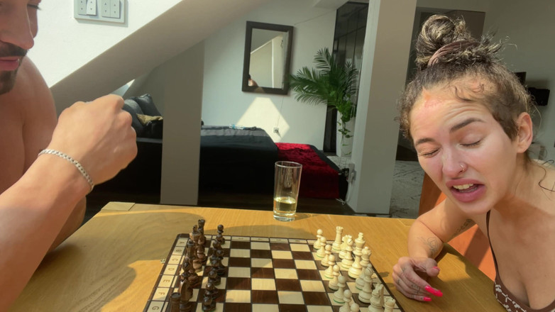 Maximo Garcia: She Losses on Chess, He Wins her Pussy