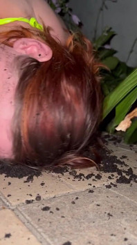 Bláto, lízání boty, mytí toalety