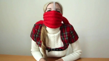 Selfgags classic: Polish college girl self gagged! (Episode 2 of 2)