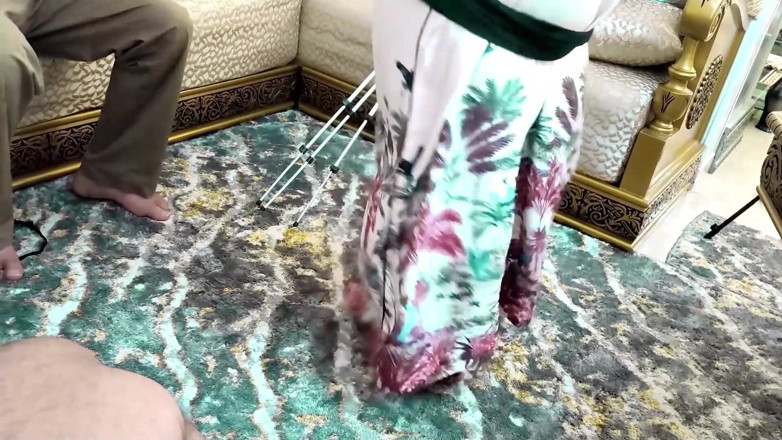 Arabic Bbw: Nuevo sexo con velo del Golfo con voz árabe clara