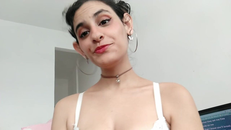 Ms Candy Bunny: Cum for Me Challenge - Femdom Clip