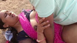 Cute Kavita Bhabhi Fuck with Boyfriend Tatya Cheating on Husband in Jungle