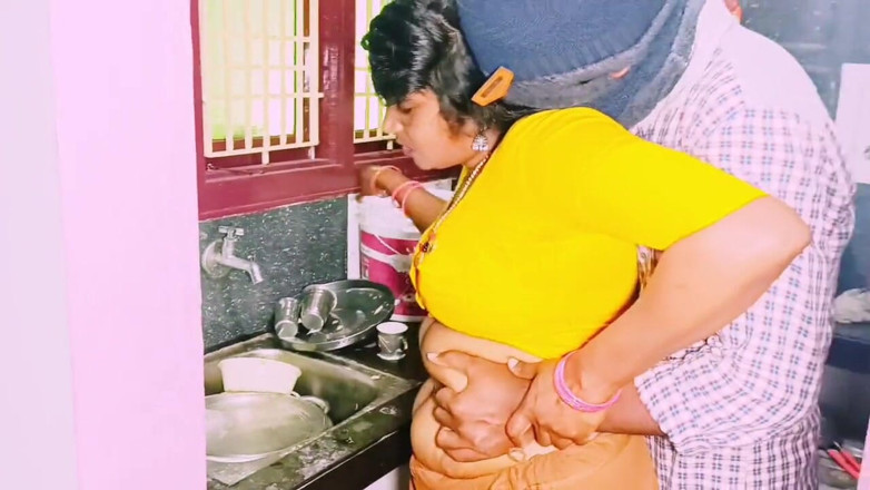 Telugu honey lips: Desi Bhabi Unfortunately Fucking in Kitchen Hubby Bro Big Dick....