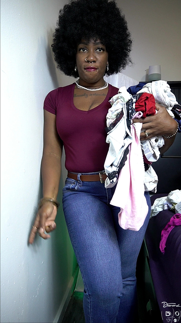 Diamond Ortega: Stepmama D Panty Punishment