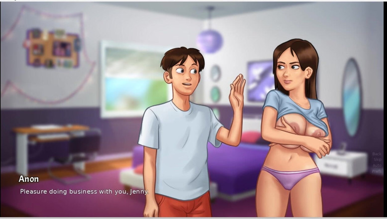 XXX Games Bunk: Summertime saga - tabú - juego de roles - fantasía - porristas sosteniéndose tetas...