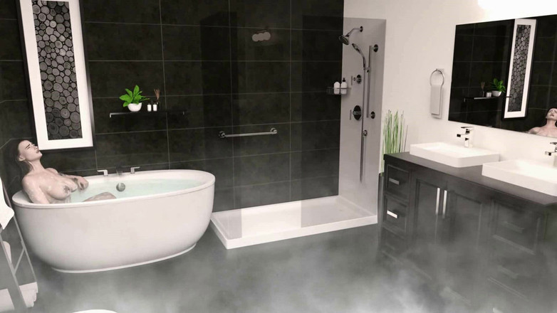 Dirty GamesXxX: Area69: Gotický krásný upír s ostrými zuby dělá nedbalé kouření -...