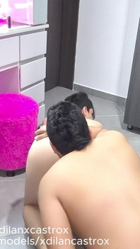 Stepson Twink Gets Fucked Bareback by Creampie Stepdad