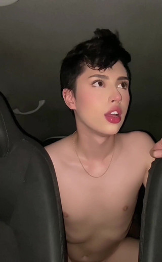 Dilan Castro: Cruising Beautiful Young Gay Boy Seduces Straight Uber Driver Fucks...