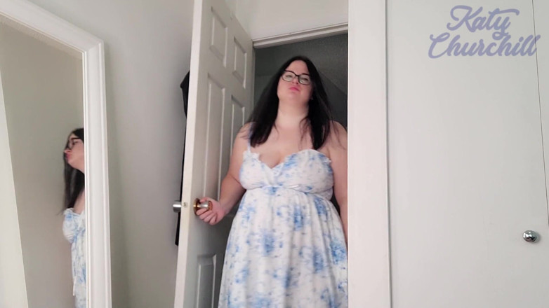 Katy Churchill: Hairy BBW Trad Wife Cucks Cheating Husband