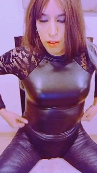 Shemale Sissy Masturbando-se