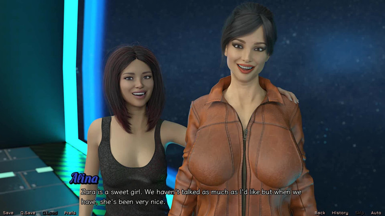 Dirty GamesXxX: Spiaggiate nello spazio: ragazze, storia di fantascienza. Ep.14