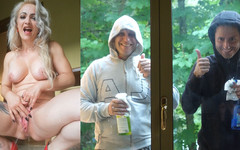 Fetish Bear Productions: Macecha chčije, zatímco ji sledují dva idioti