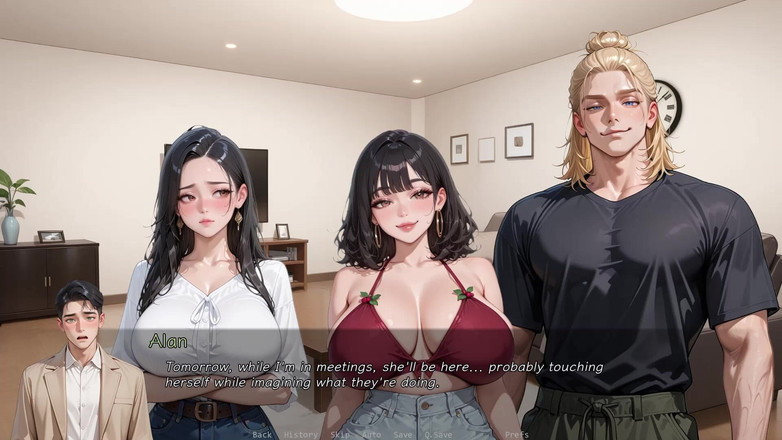 Studio-77: Ntr"d oleh temanku nts route gameplay porno ai