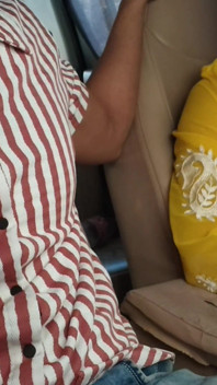 I Convinced Her to Show Her Boobs in the Car in Public Risky Outdoor