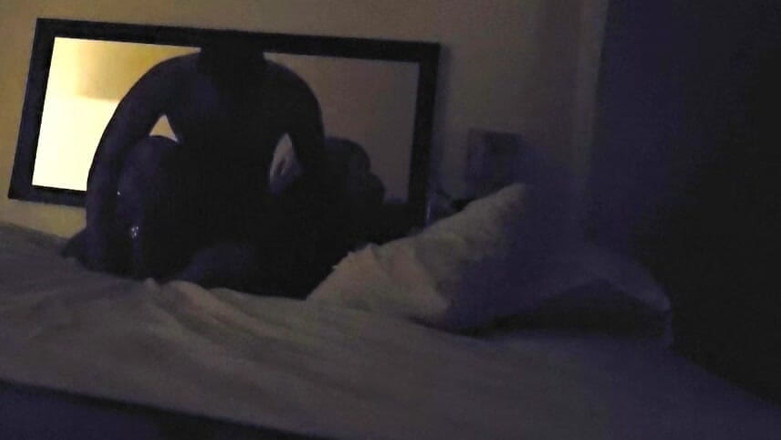 Afrocouple: Fucks Hard, Moans and Screams a Lot in Low Light