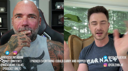 Raw and Uncensored with Masculine Jason: Confessioni porno star - Cole blue (episodio 157)