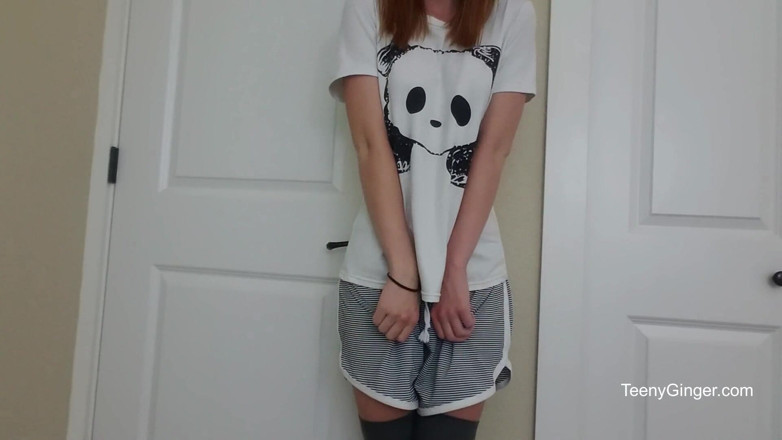 Teeny Ginger: Halt mich fest / GFE striptease