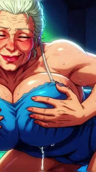 Ai BBW GILF Locker Room Giant Tit Play Compilation