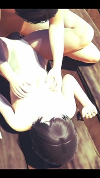 On titans Hentai - Mikasa scopata e trio con Annie - manga anime giapponese asiatico gioco porno
