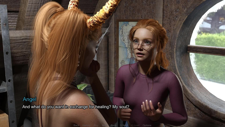 Futavision: Angel's love: ragazza carina nel suo modo di trasformarsi in...