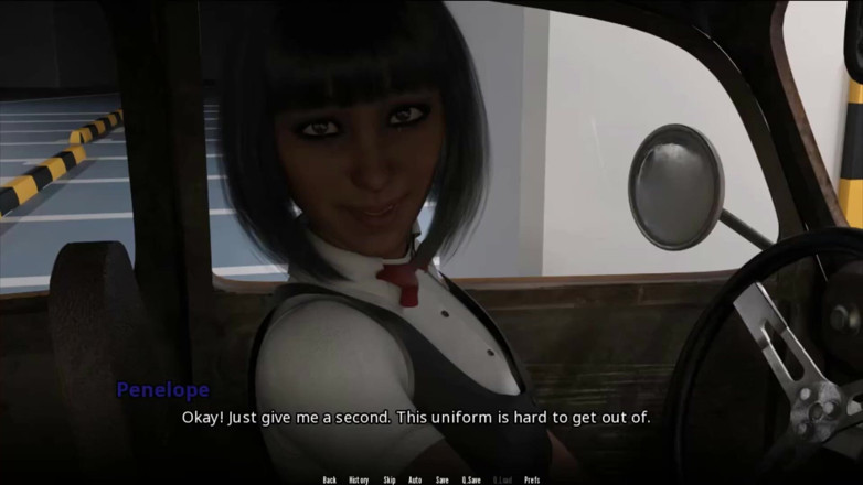 Visual Novels: Universitatea vedete WVM, partea 137 - sex în mașină cu fan