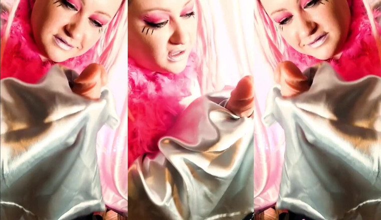 Campsissyboi: Goddess Lana dominates Bruci with seductive smooth silk