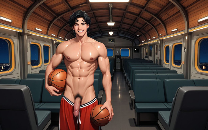 LustMen: Lustmen basketbalista sólo prezentace Anime Prvotřídní kabina péro Stroking Ai