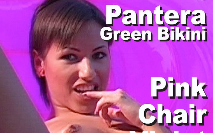 Edge Interactive Publishing: Pantera Verde bikini rosa silla violeta vibrador escena de coleccionista