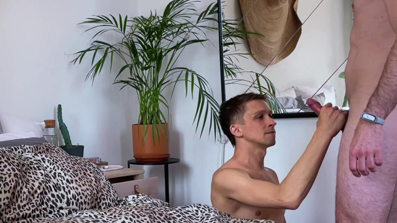 Nick Lewis: Nick Lewis Big Dick Rides in Mouth and Asshole, Shoots...