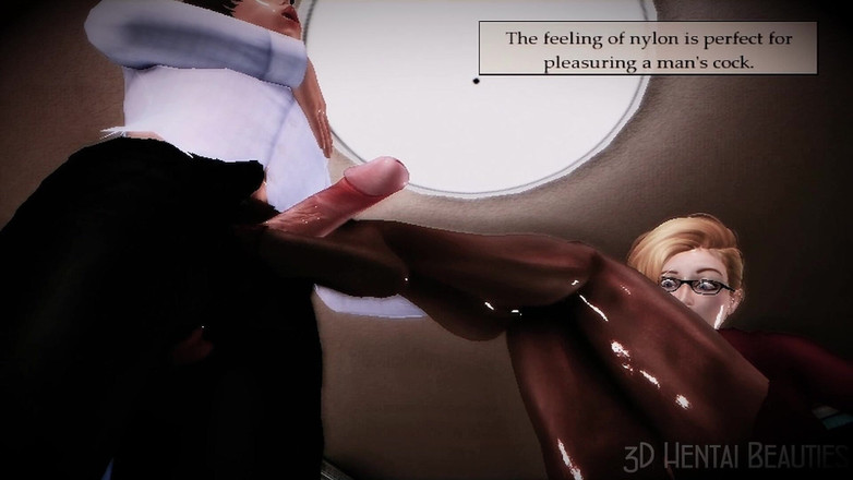 3DHentaiBeauties: Liệu pháp tôn sùng điều trị quần tất được sửa lại