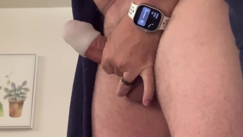 Truridge: Another Jerk Session with Mouth Toy Cum Lube