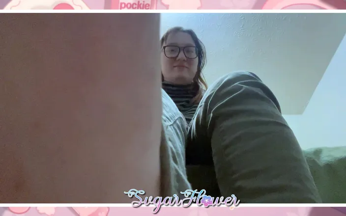 SugarFlower: POV: You Worship and Cum on My Stinky Feet