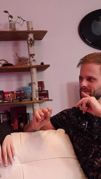 First Porn Scene with a Sexy French Trans Fucked Bareback & Cumming Hard