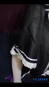 Otaku with Rem Cosplay Gets Fucked Without a Condom Part 1